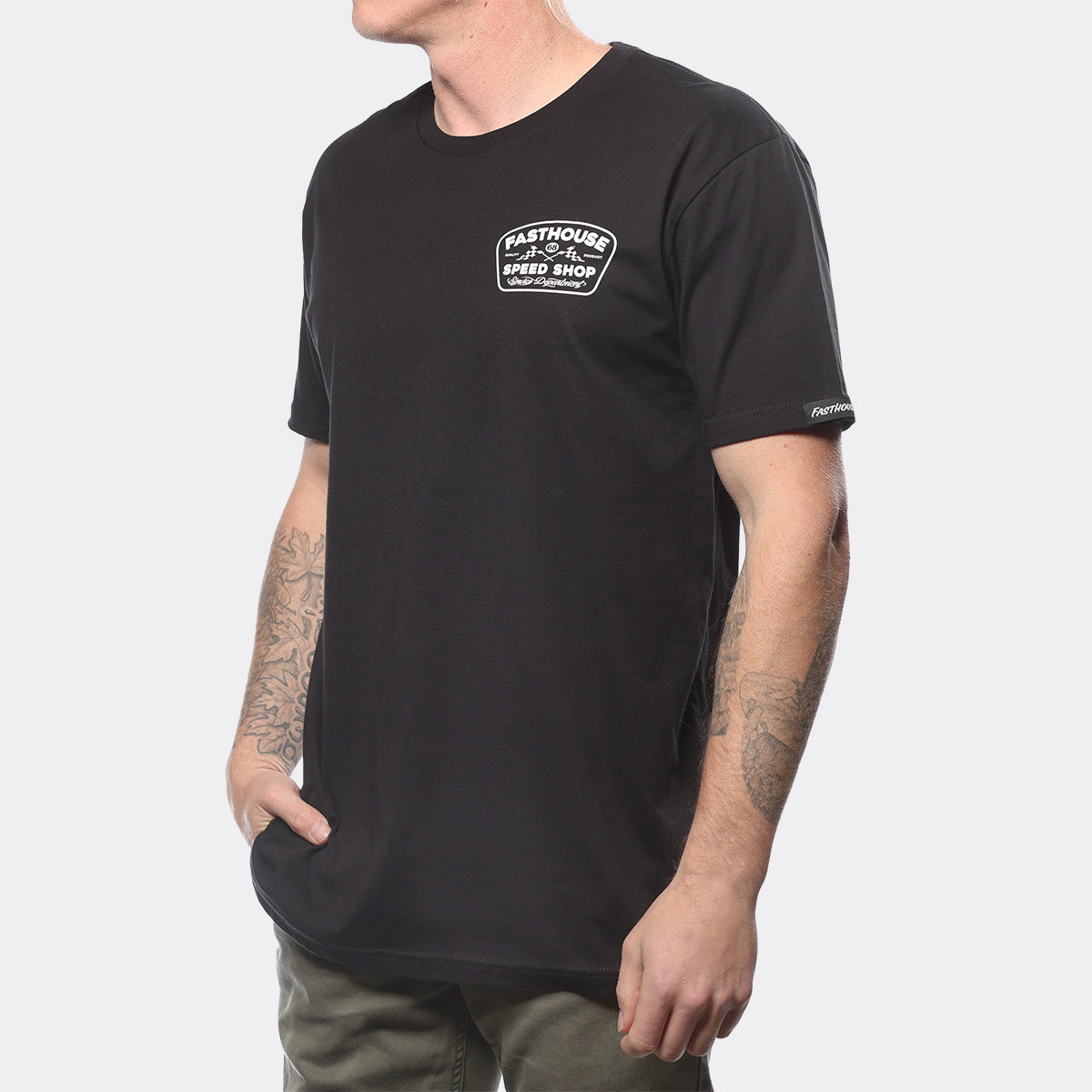 Wedged Tee - Black