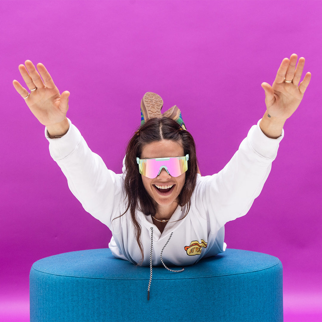 Wide / Polarized Pink | top_secret_website_image.JPG | The Oral Exam Original from Pit Viper Sunglasses