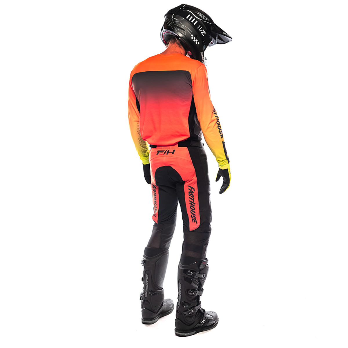 Helix Circuit Jersey - Hyper Coral/Black