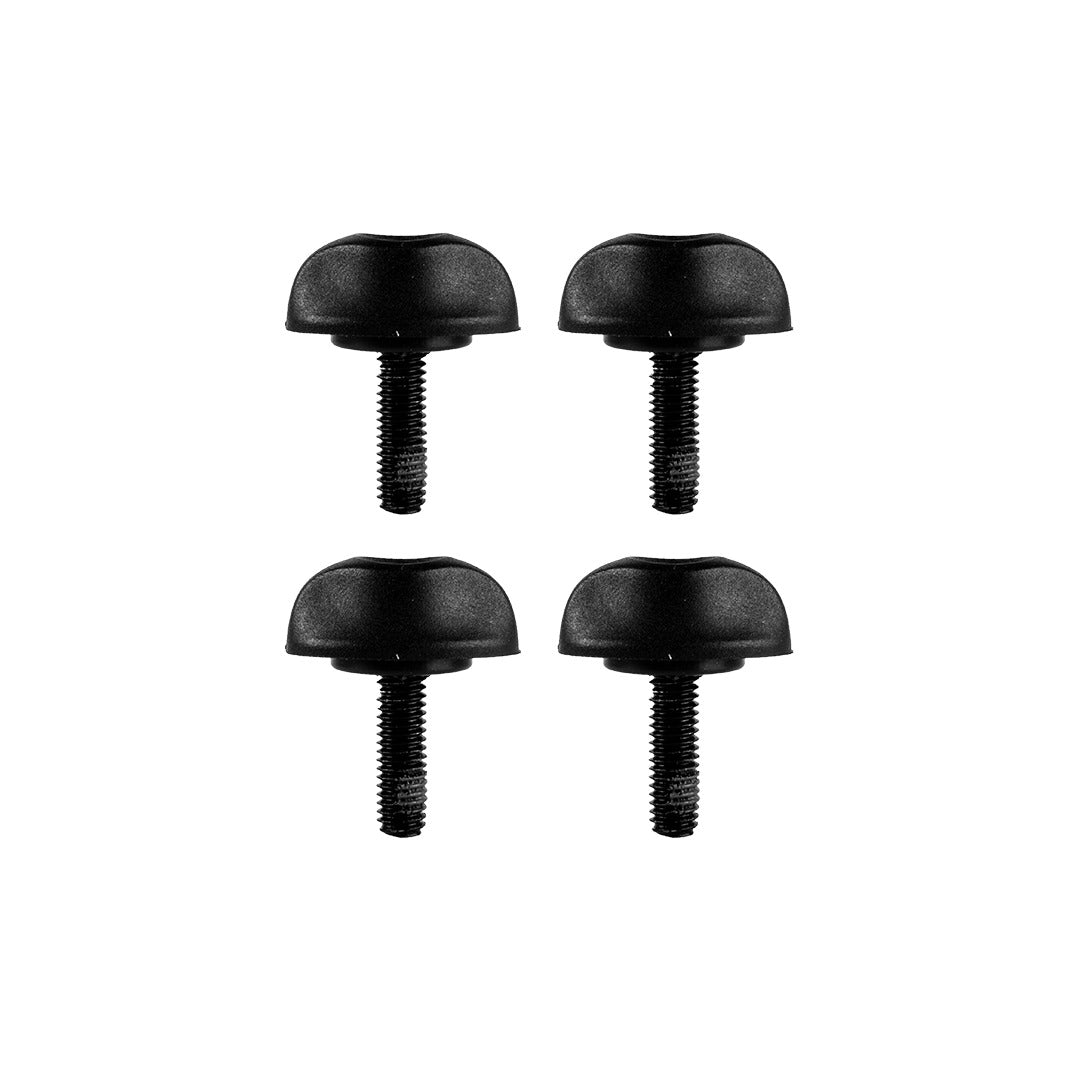 M6 Binding T-Nut Kit (4 Pack) shown as four black screws on a white background.