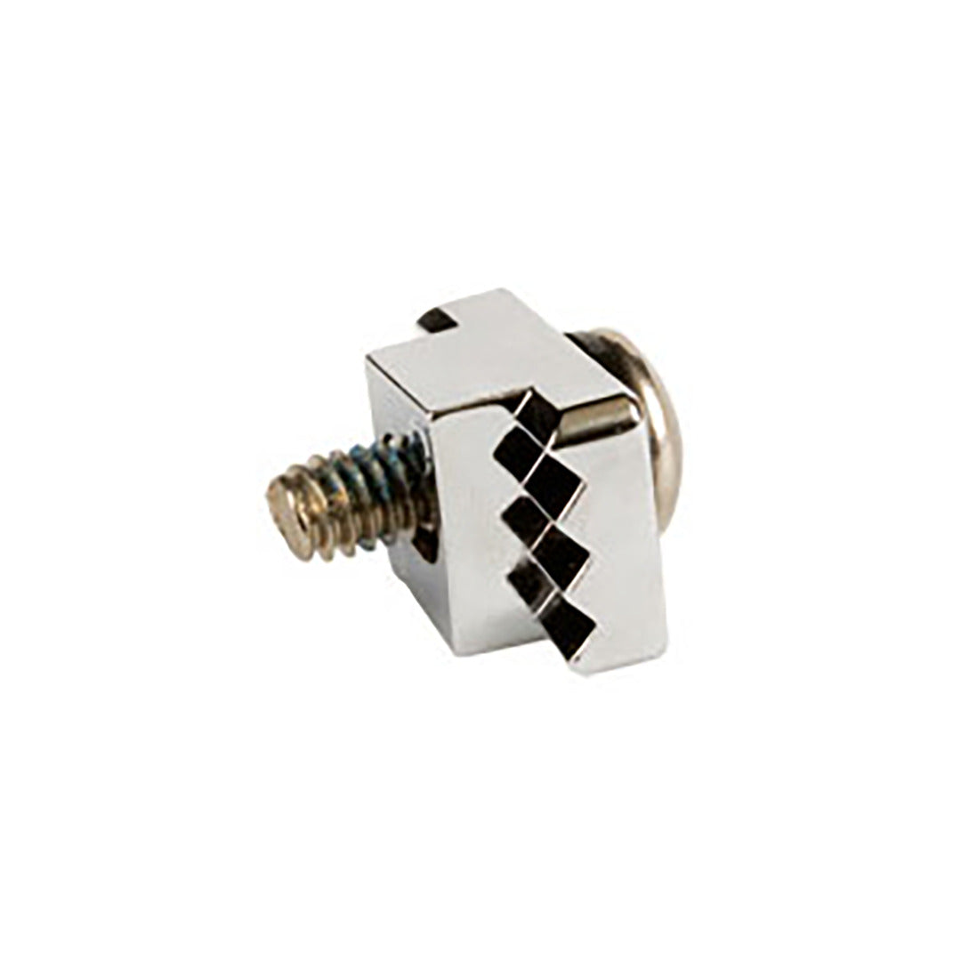 A traction-enhancing screw with a square nut, Metal Angle Locks (4 Pack).