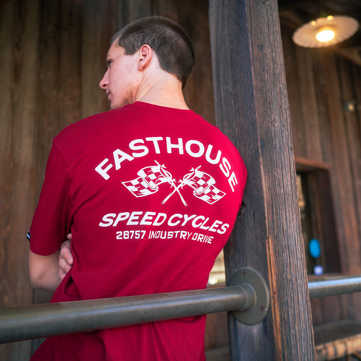 Crown Tee - Cardinal