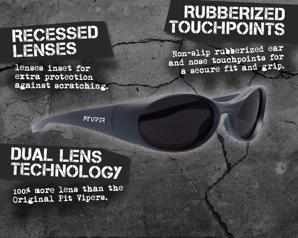 / Smoke | The Exec Slammer from Pit Viper Sunglasses