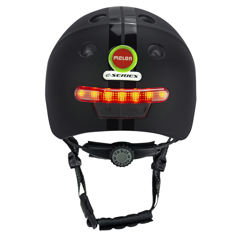 Melon Bicycle Helmet E-Series »Black Ice«