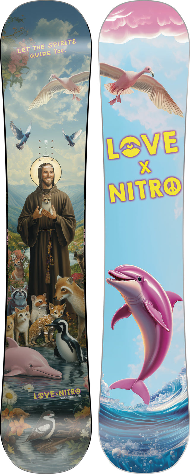 Nitro Cheap Thrills X Love Snowboard
