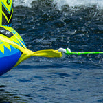 Close-up of the OBrien Sombrero Towable Tube, perfect for water fun.