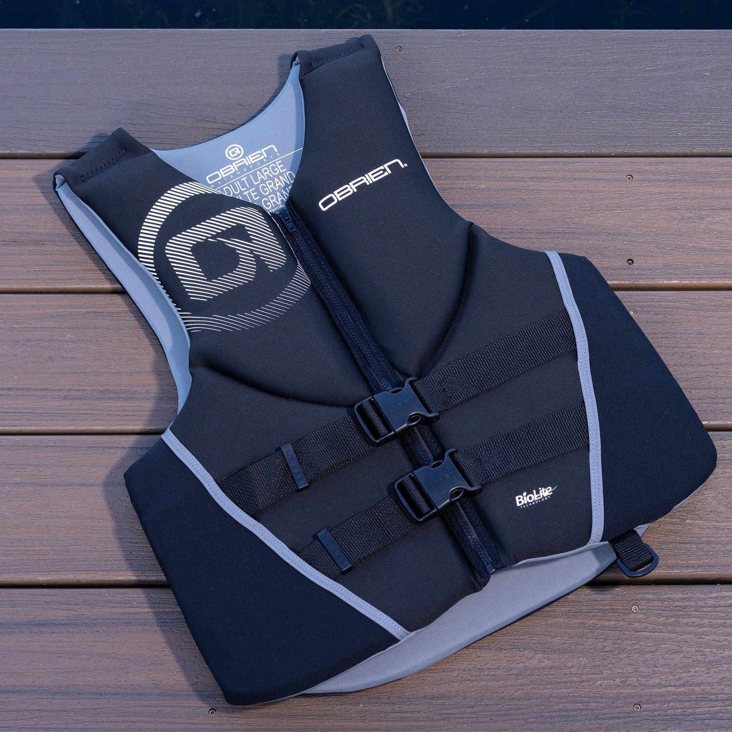 Mens Traditional Biolite Buoyancy Aid Black