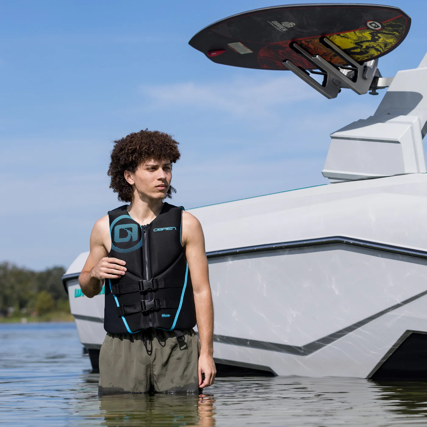 Mens Traditional Buoyancy Aid Cyan