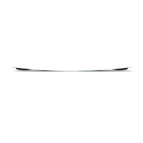 Liquid Force wakeboard with a side view and slight upward curve.