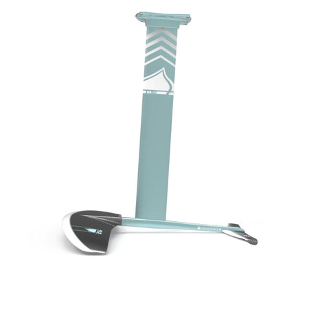 Horizon Surf 120: Mint green foil with geometric patterns on white background.