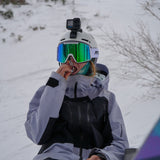 Blue-Green / Large | this_is_mali.JPG | The Miami Nights Backslap Ski & Snowboard Goggle from Pit Viper