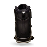 Back view of Hook 4D black binding with heel detail.