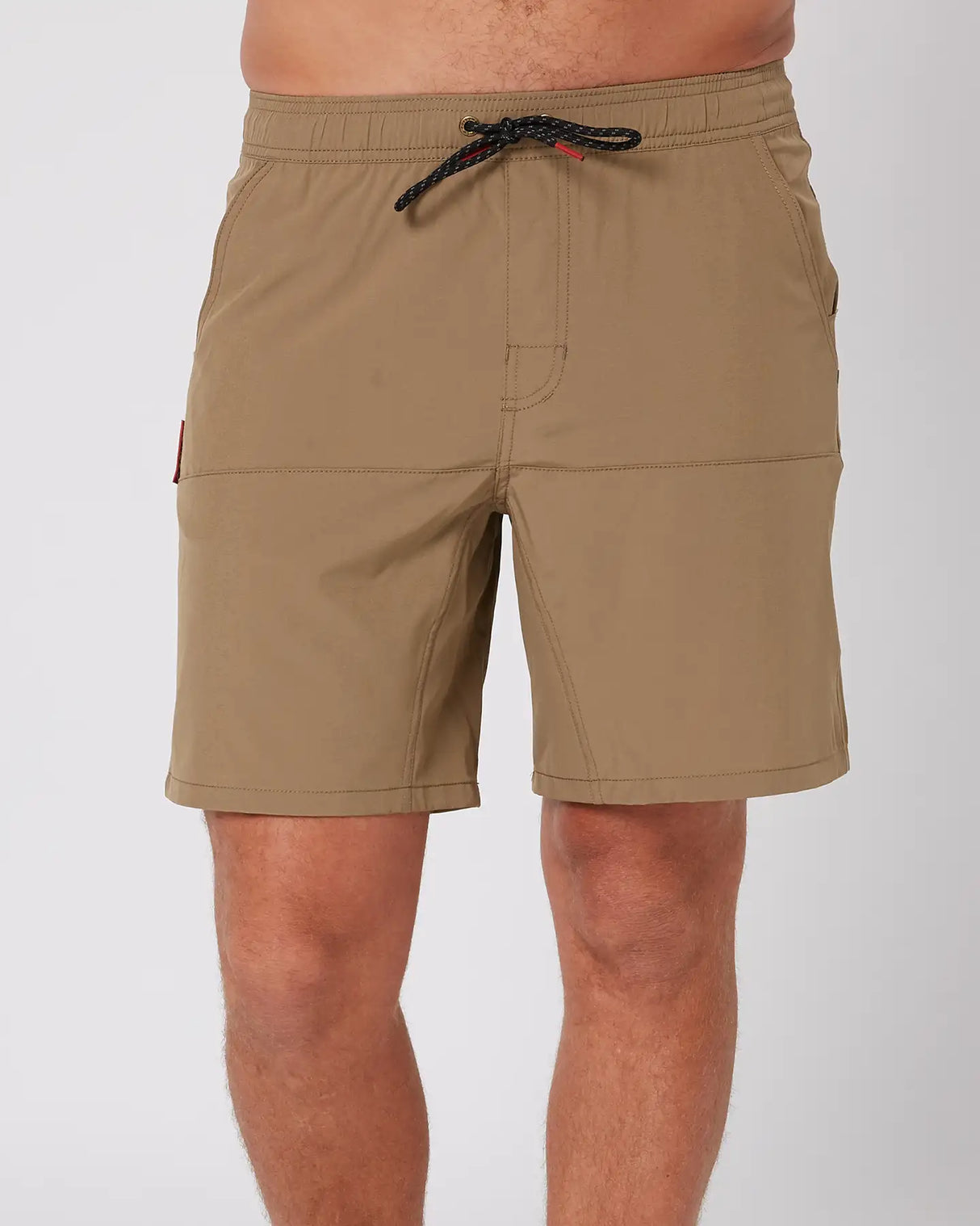 Follow All Day Shorts - Deep Taupe