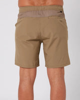 Follow All Day Shorts - Deep Taupe