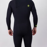 O'Brien Elite Plus 3/2mm Front Zip Mens Long Sleeve Shorty Wetsuit
