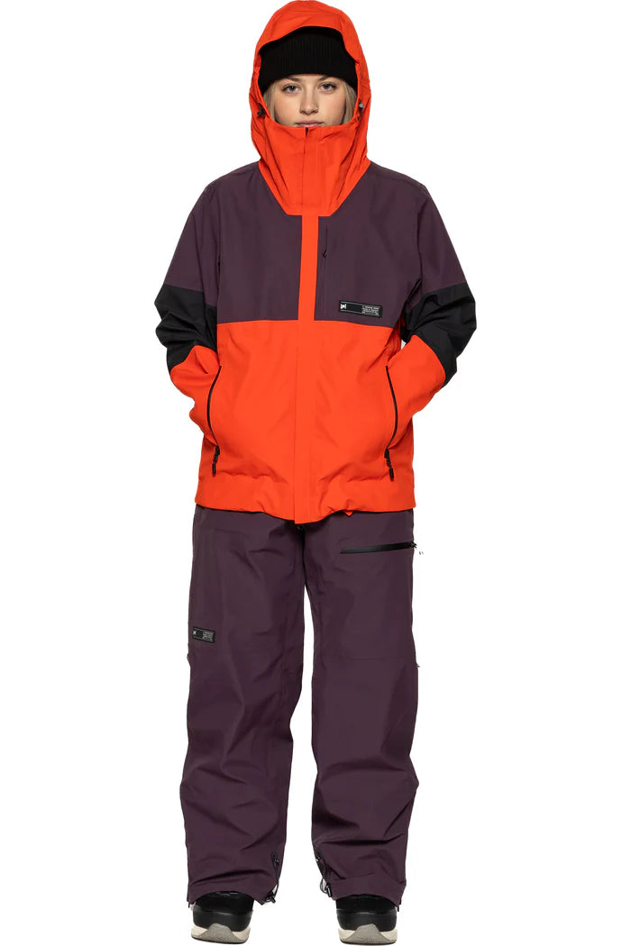 L1 Ukka Jacket - Cinder/Fig/Black