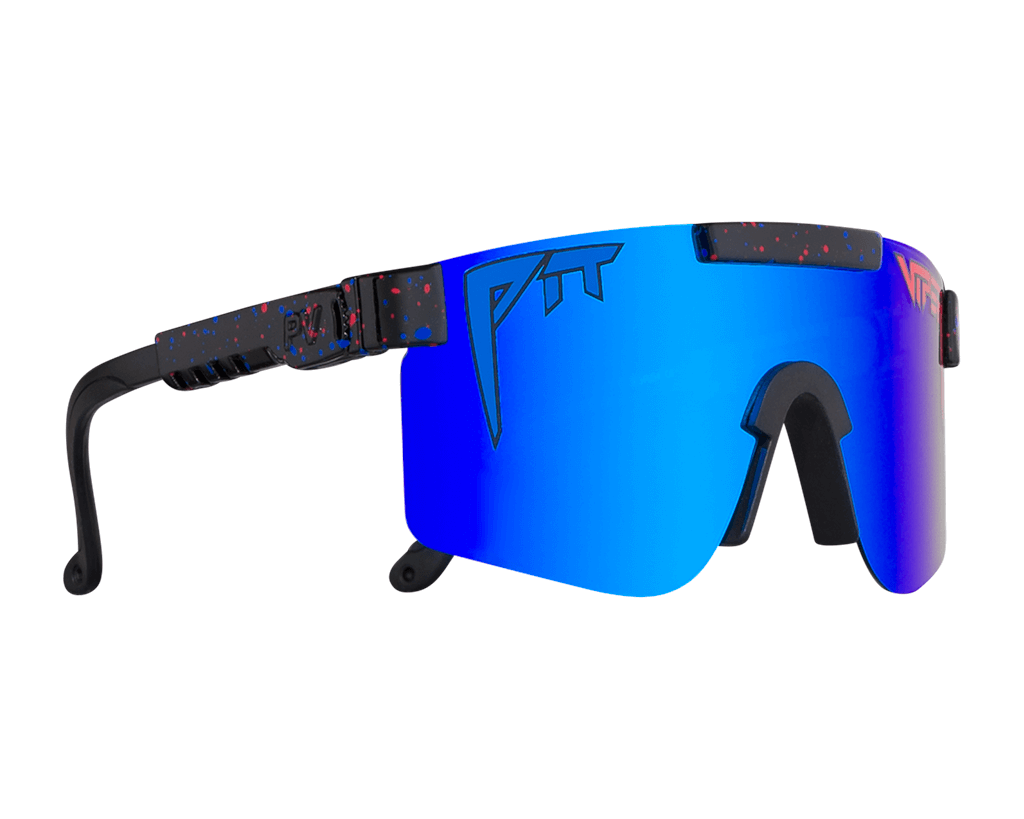 Narrow / Polarized Blue | Red_light.JPG | The Peacekeeper Original from Pit Viper Sunglasses