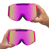 Pink / Large | large_&_small.JPG | The 93 Combustion Backslap Ski & Snowboard Goggle from Pit Viper