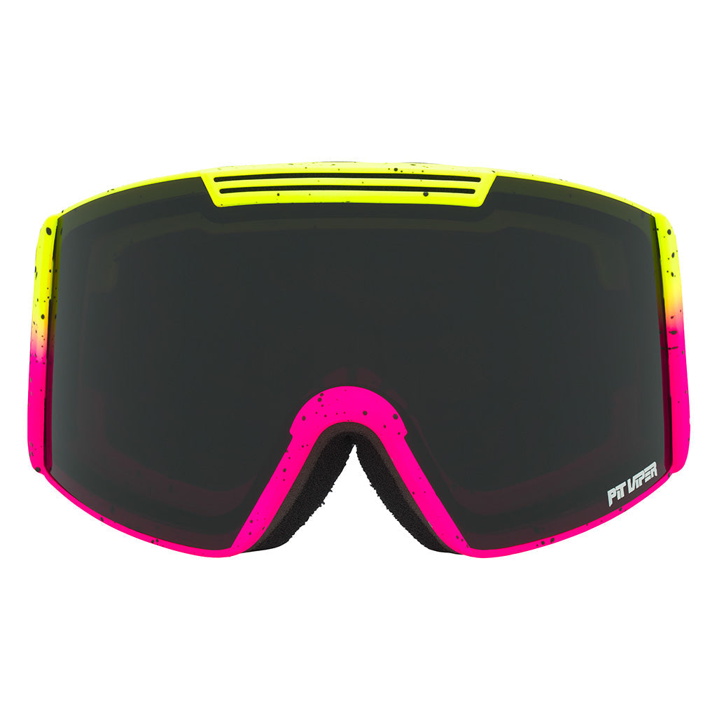Smoke / Small | full_frontal.JPG | The Formula Backslap Ski & Snowboard Goggle from Pit Viper