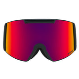 Red / Small | full_frontal.JPG | The Power Surge Backslap Ski & Snowboard Goggle from Pit Viper