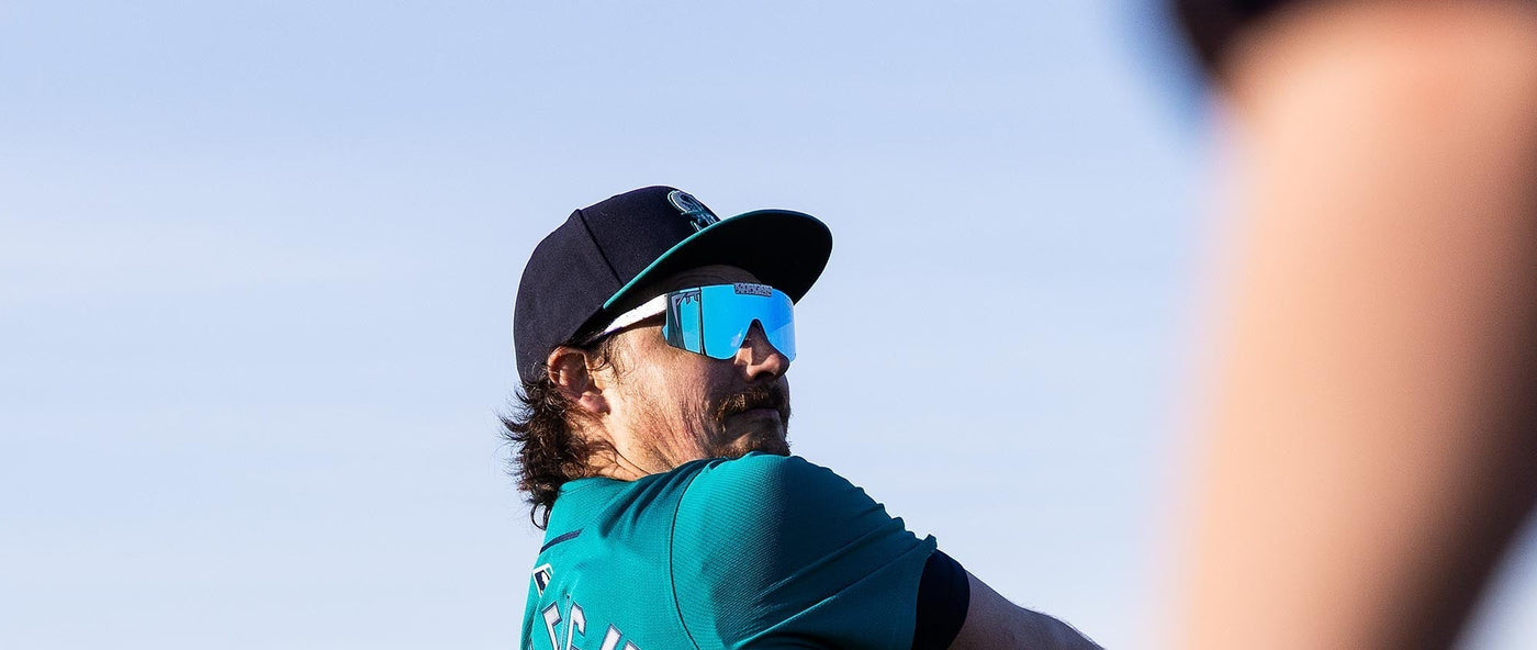 HDPV Polarized Blue / Wide | photo_of_person.JPG | The Merika Flip-Offs Sunglasses from Pit Viper
