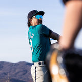 HDPV Polarized Blue / Wide | photo_of_person.JPG | The Merika Flip-Offs Sunglasses from Pit Viper