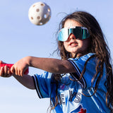 HDPV Polarized Blue / Regular | photo_of_person.JPG | The Merika Flip-Offs Sunglasses from Pit Viper