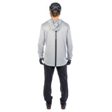 Baux Hooded UPF LS Tee - Silver Heather