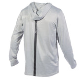 Baux Hooded UPF LS Tee - Silver Heather