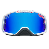 Blue / Small | full_frontal.JPG | The Merika Brapstrap Moto Goggle from Pit Viper