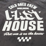 Cold Ones Tee - Black Crystal Wash