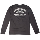 Crown Long Sleeve Tee - Black