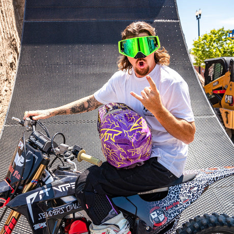  | on_a_person.JPG | The Boomslang World Champion Moto Goggle from Pit Viper