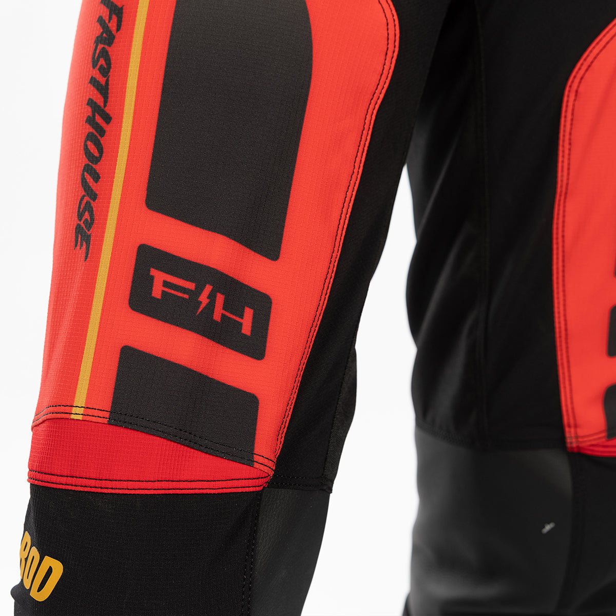 Elrod React Pant - Racing Red/Black