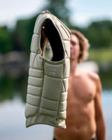 Follow Love nor Money Mens Impact Vest - Khaki Lifestyle 8