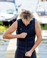 Follow Affiliate Mens Impact Vest - Black/Black Lifestyle 2