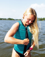 Follow P1 Traction Womens Impact Vest - Emerald Lifestyle 3