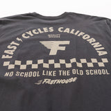 Fast Cycles Tee - Graphite Black