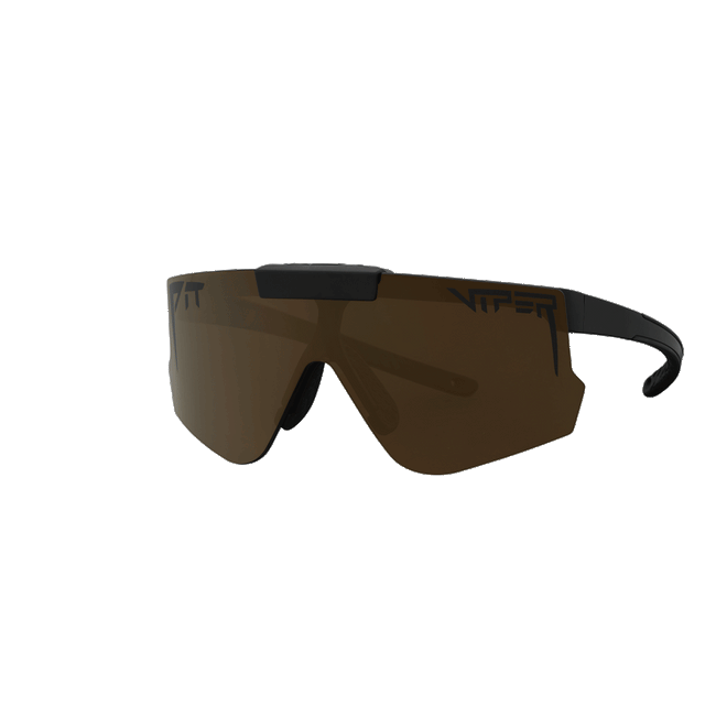 Gold / Regular | side_view.JPG | The Exec Flip Offs sunglasses from Pit Viper