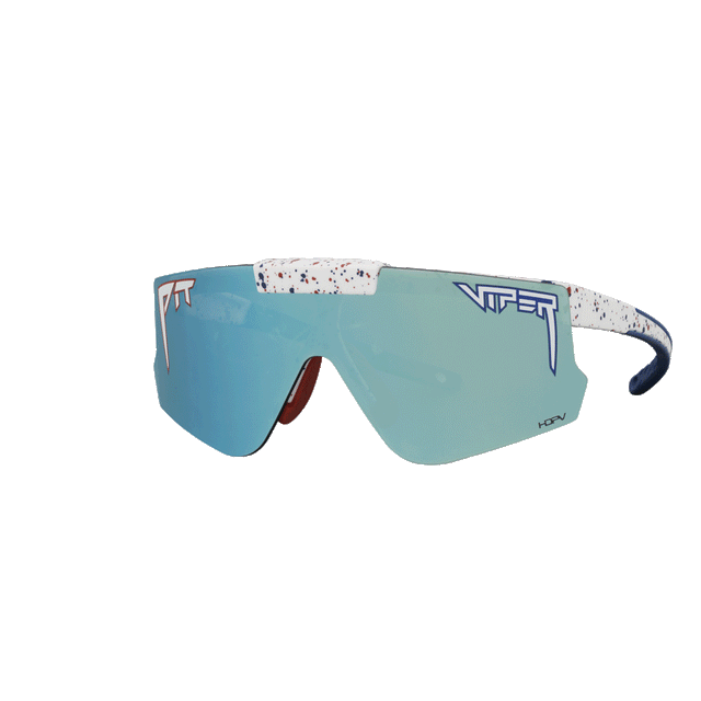 HDPV Polarized Blue / Regular | full_frontal.JPG | The Merika Flip-Offs Sunglasses from Pit Viper