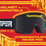 Large / Smoke | The Son of Peach French Fry Goggles from Pit Viper Sunglasses