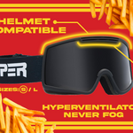 Small / Smoke | The Son of Peach French Fry Goggles from Pit Viper Sunglasses