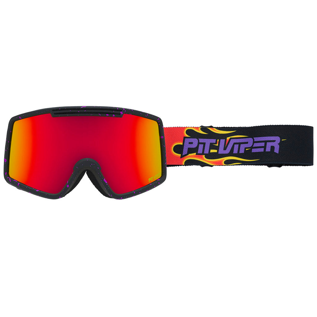 Small / Red | beep.JPG | The CombustionFrench Fry Goggles from Pit Viper Sunglasses