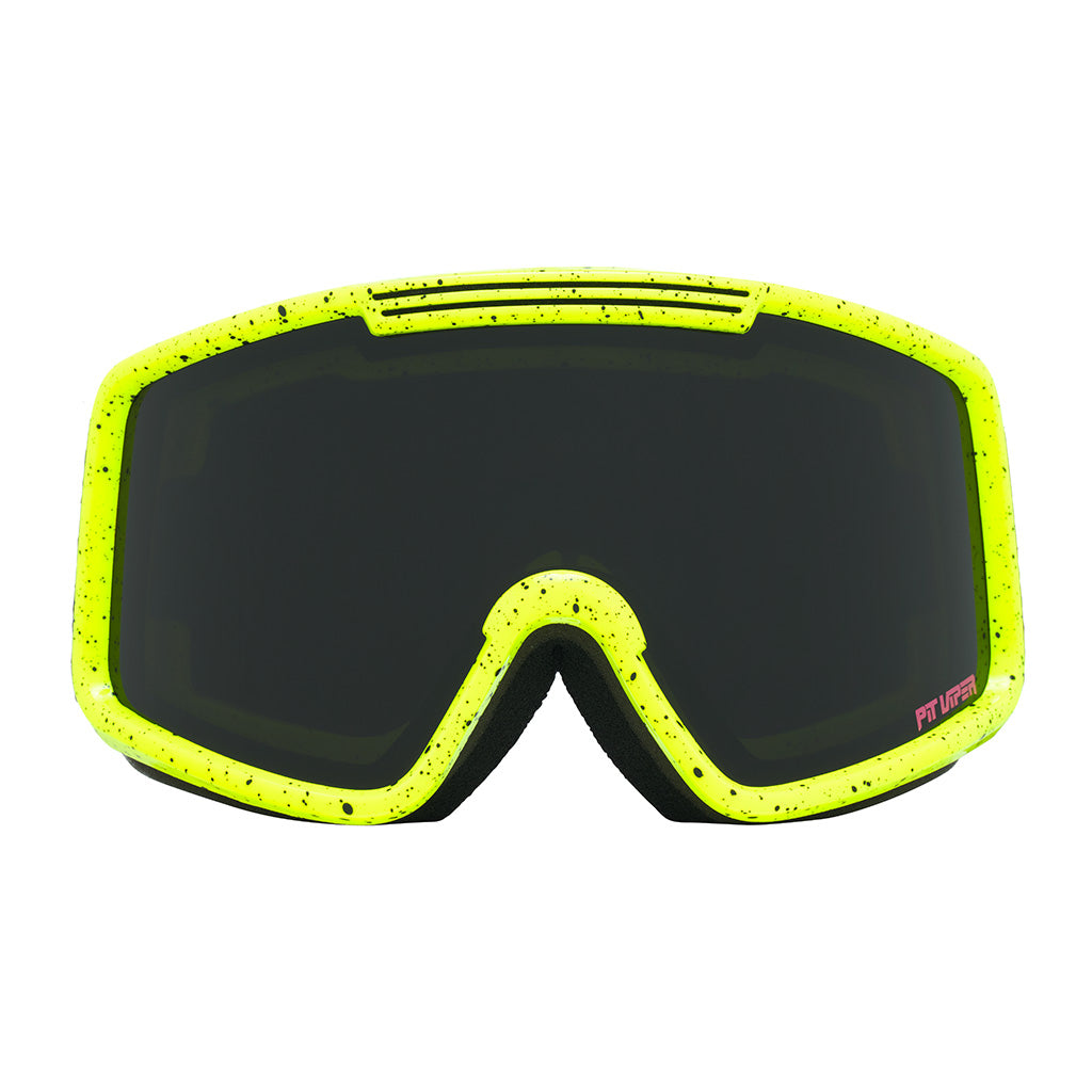 Smoke / Large | full_frontal.JPG | The Surge Matrix French Fry Ski & Snowboard Goggle from Pit Viper