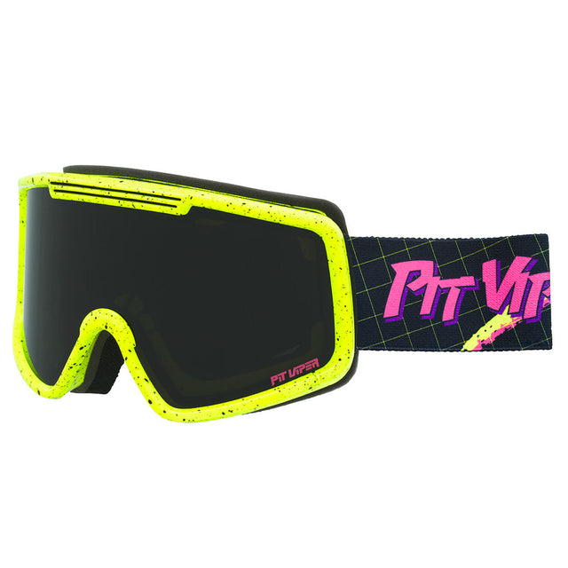 Smoke / Small | side_view.JPG | The Surge Matrix French Fry Ski & Snowboard Goggle from Pit Viper