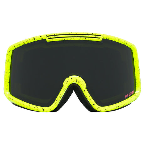 Smoke / Small | full_frontal.JPG | The Surge Matrix French Fry Ski & Snowboard Goggle from Pit Viper