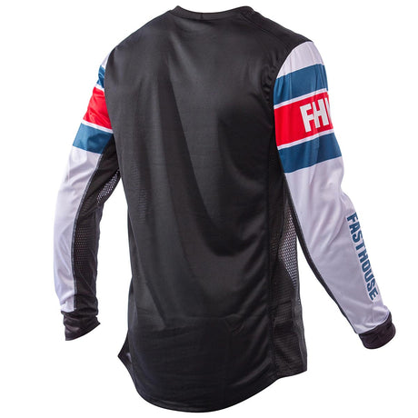 Grindhouse Analogue LS Jersey - White Fasthouse FH Brand / No Collab Fasthousedev