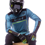 Grindhouse Pro Apex LS Jersey - Slate Fasthouse FH Brand / No Collab Fasthousedev