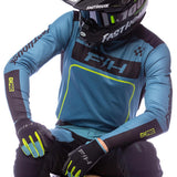 Grindhouse Pro Apex LS Jersey - Slate Fasthouse FH Brand / No Collab Fasthousedev