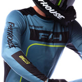 Grindhouse Pro Apex LS Jersey - Slate Fasthouse FH Brand / No Collab Fasthousedev